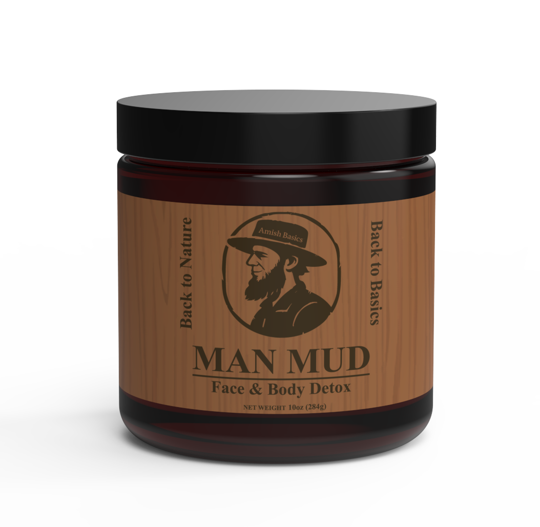 Man Mud Detox - Beard Detox Mask | Face & Body Mask